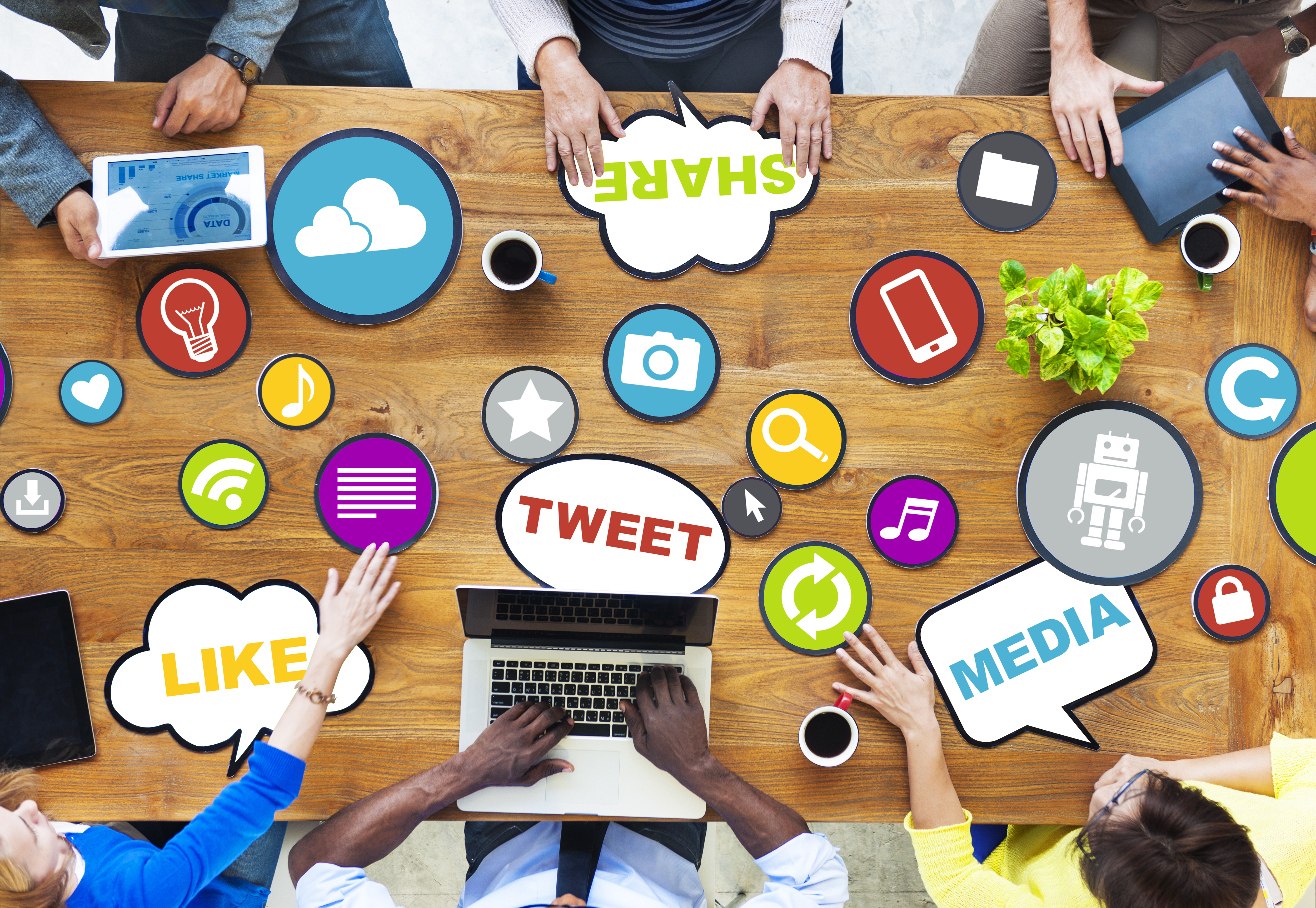 Different avenues of marketing your business via social media
